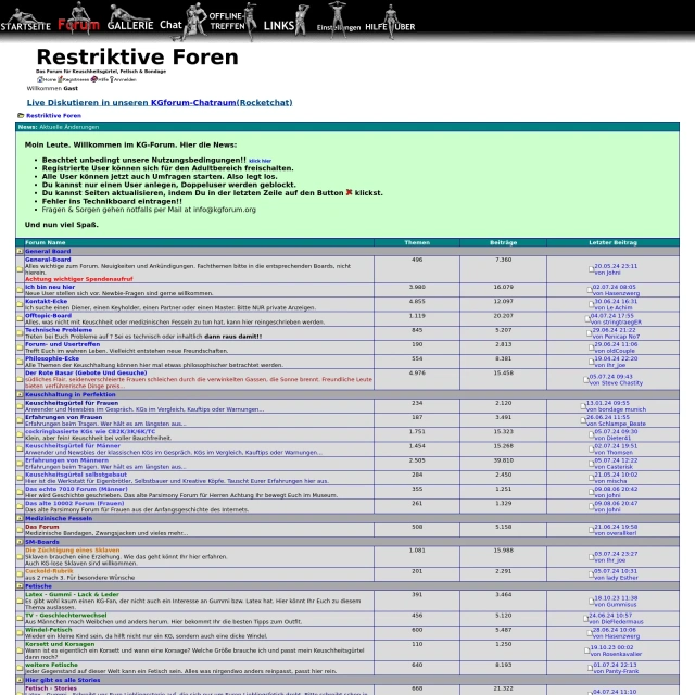 KG Forum