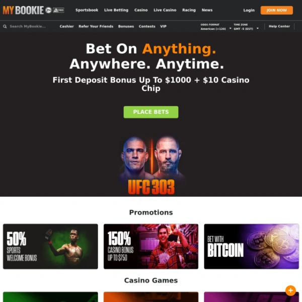 MyBookie on myporndir.com