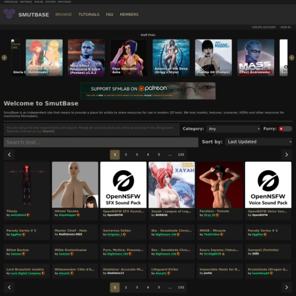 SmutBase on myporndir.com