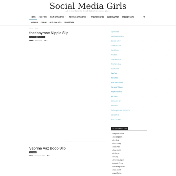 Social Media Girls on myporndir.com