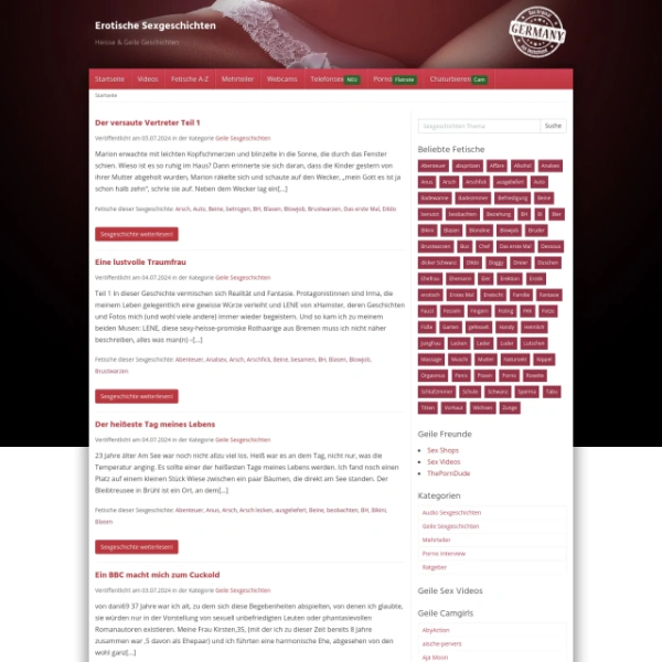 Erotische Sexgeschichten on myporndir.com