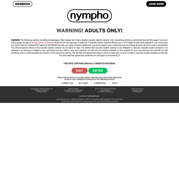 Nympho.com on myporndir.com