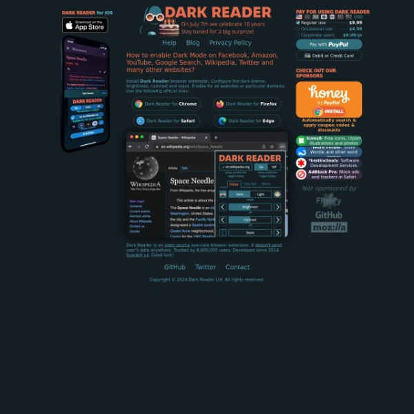 Dark Reader on myporndir.com