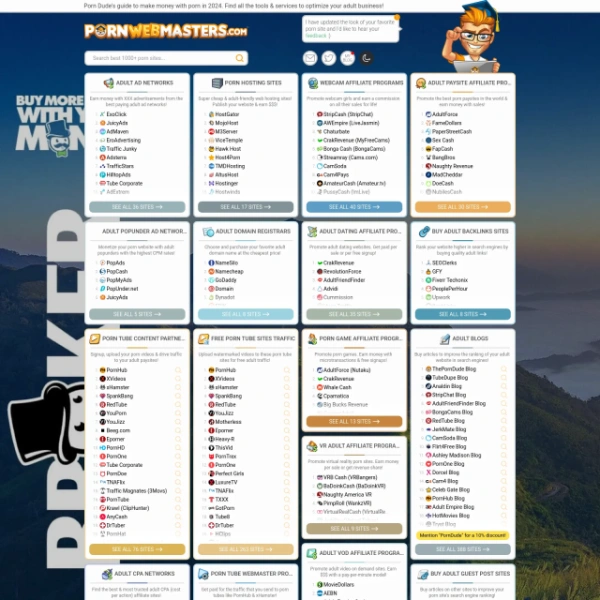 Porn Webmasters on myporndir.com